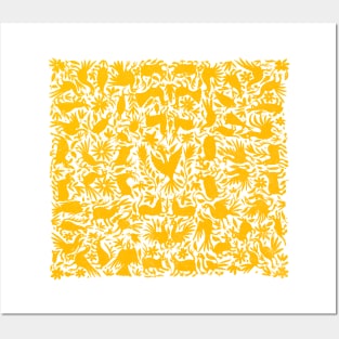 Otomi Yellow Posters and Art